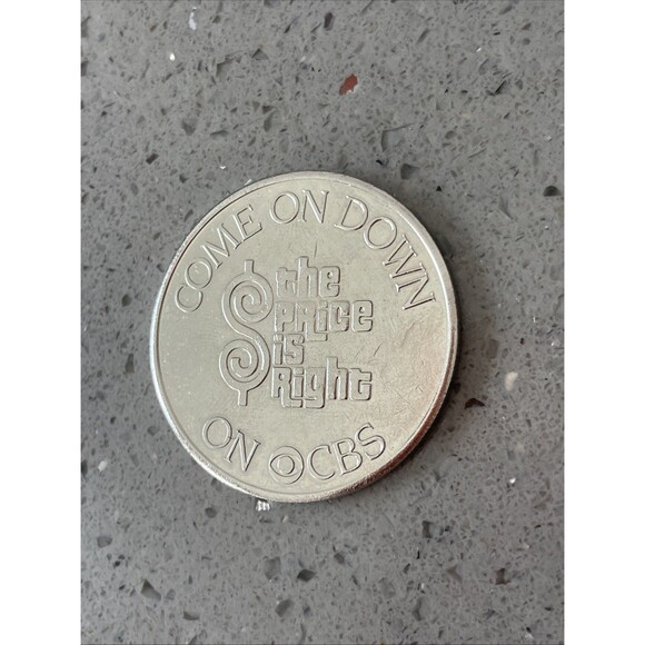 The Price Is Right Bob Barker Silver Coin from the Balance Game - Picture 5 of 5